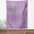 thumbnail image 3 of Ambesonne Purple Fabric by the Yard Upholstery, Valentine Animal Fun, 10 Yards, Lavender Pink Black, 3 of 4