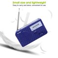 thumbnail image 3 of RD638 ABS Energía Solar Emergencia Multifunción Manivela Radio Soporte FM/AM Función, 3 of 8