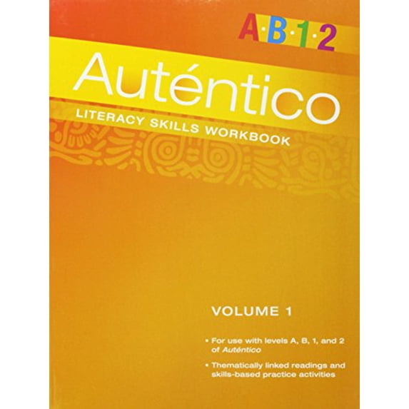Pre-Owned Autentico 2018 Literacy Skills Workbook Volume 1 Grade 6/12 (Paperback) 032892394X 9780328923946