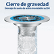 thumbnail image 3 of Coladera Baño Acero Inoxidable Antiolores E Insectos Malubero PLATA VERDE, 3 of 5