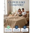 thumbnail image 2 of LANE LINEN 100% Organic Cotton Sheets Set, Long-, 2 of 9