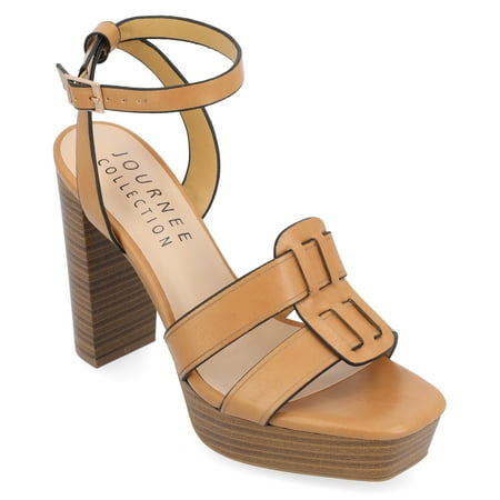 

Journee Collection Womens Mandilyn Tru Comfort Foam High Heel Platform Sandals