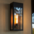 thumbnail image 3 of Maren 1-Light Matte Black Outdoor Wall Lantern, 3 of 3