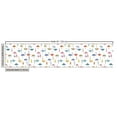 thumbnail image 3 of Umbrella Sofa Upholstery Fabric by the Yard, Modern Colorful Polka Dots Ornamented Little Parasol Drawings, Decorative Fabric for DIY and Home Accents, White and Multicolor by Ambesonne, 3 of 5