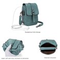 thumbnail image 4 of Bolso bandolera myfriday Vintage de piel para mujer, 4 of 7