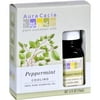 Aura Cacia Peppermint Cooling 100% Pure Essential Oil, 0.5 FL OZ