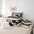 thumbnail image 5 of Feelyou Farmhouse Bear Print Bedding Comforter Set 7pcs, Woodland Animal Queen Bedding Sets, Teens Boys Girls Kids Queen Sheet Sets, Lightweight Room Decor, 5 of 7