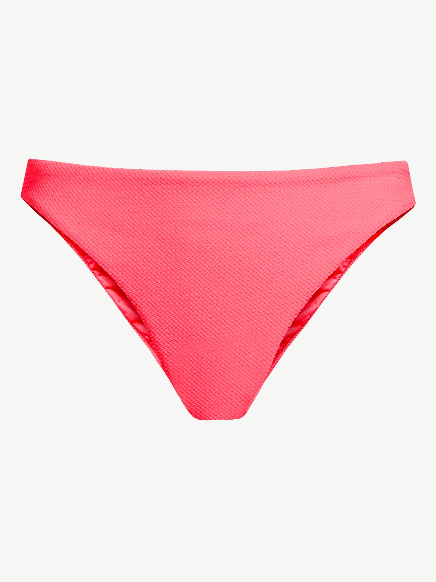 Love & Sports Women's Coral Freeze Scrunchy Classic Bikini Bottom, Sizes  XS-XXL