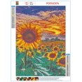 thumbnail image 3 of Sunflower 5D Diamond Painting Kit for Adult, DIY Diamond Painting Personalized Full Rhinestone Large, 3 of 5