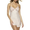 thumbnail image 1 of Jezebel Womens Rita Satin Wireless Chemise Style-999835, 1 of 2