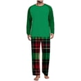 thumbnail image 2 of purcolt Mens Pajamas Set Long Sleeve Soft Pajamas for Men Sleepwear Pjs 2 Piece Lounge Sets Comfy Nightwear with Pockets S-3XL, 2 of 7