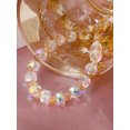 thumbnail image 4 of EOEMY Holographic Crystal Beaded Chain Bracelet Women Bracelet Stackable Bracelet-Default, 4 of 9