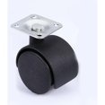 thumbnail image 2 of Juego de 4 ruedas para muebles de 40 mm - Ruedas de transporte con freno hasta 100 kg - Ruedas giratorias para muebles de interior - Ruedas de baja resistencia a la rodadura, -, 2 of 4