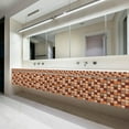 thumbnail image 2 of Lucoss 3D Mosaic Sticker Peel and Stick Tile Backsplash Wall Paper for Home Kitchen, Pack of 10, 2 of 6