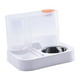 thumbnail image 3 of Comedero para gatos y dispensador de agua, comedero y bebedero para perros, cuenco para comida, cuenco para alimentación de mascotas Con cuenco de acero, 3 of 8