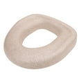 thumbnail image 1 of Raised Toilet Cushion, Soft EPP Material Universal Fit Comfortable Toilet Seat Riser for Seniors with High Density Foam, Washable Reusable for Home Use, 1 of 7