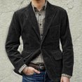 thumbnail image 2 of Awdenio Men Casual Solid Turndown Single-breasted Cardigan Multi-pocket Coat, 2 of 4