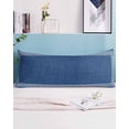 thumbnail image 2 of Dark Blue Retro Greek Key Body Pillow Covers, Geometric Greece Ancient Rustic Soft Bed Throw Pillowcases Breathable Cooling Long Lumbar Body Pillow Sham Cover for Bed Sofa 20''x54'', 2 of 7