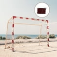 thumbnail image 1 of BRIGHTFUFU 1 Set Foldable Nylon Net Portable Badminton Net Assorted Color for Beach and Grass, 1 of 6