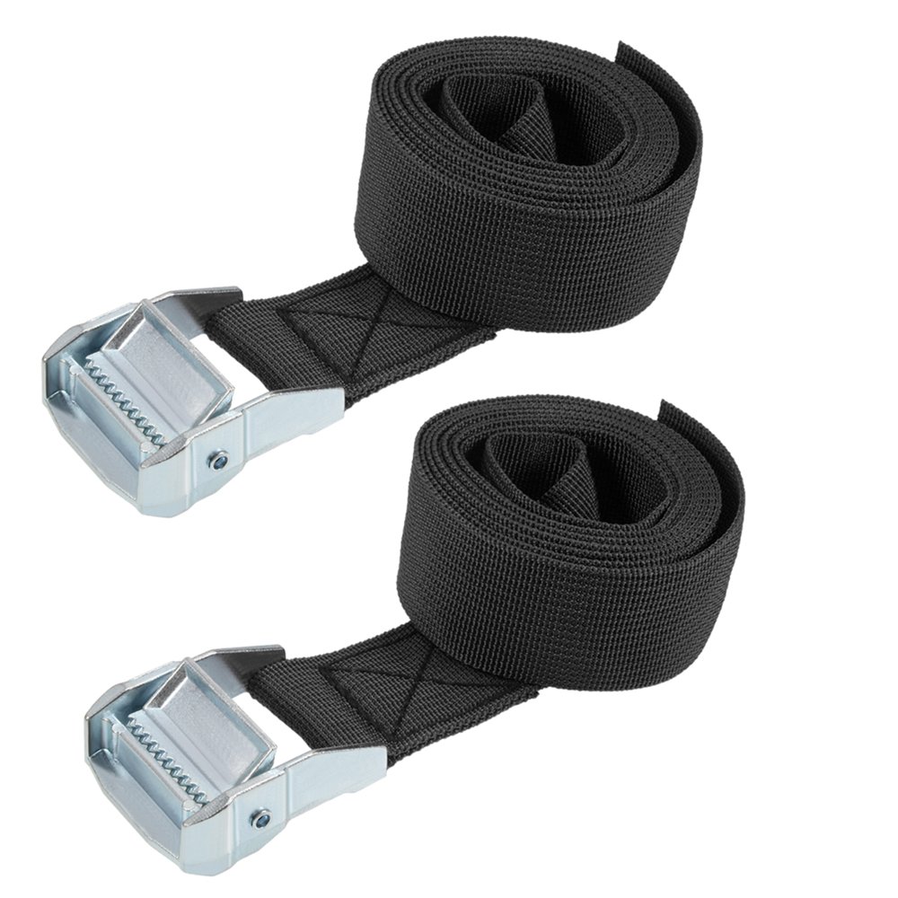 2Mx38mm Lashing Strap Cargo Tie Down Straps w Cam Lock Buckle 500Kg