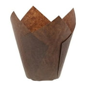 2.75 x 4 in. Tulip, Brown - Pack of 100 - 100 Piece