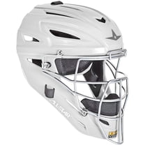 All Star MVP2500 Catchers Helmets White One Size Fits All