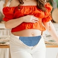 thumbnail image 3 of LOLIPPYY 2 Pcs Rallonges de Boutons de Pantalon Couleur Assortie Bande Élastique pour Réparation de Taille Ajustable, 3 of 8