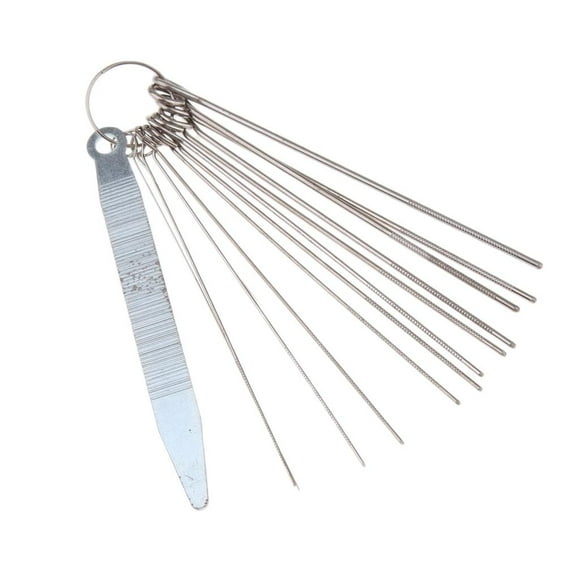 de ranura para tuercas de guitarra, herramientas, s de ranuras para varillas de para accesorios de guitarra Yuyangstore Guitar Bridge Pin Hole File