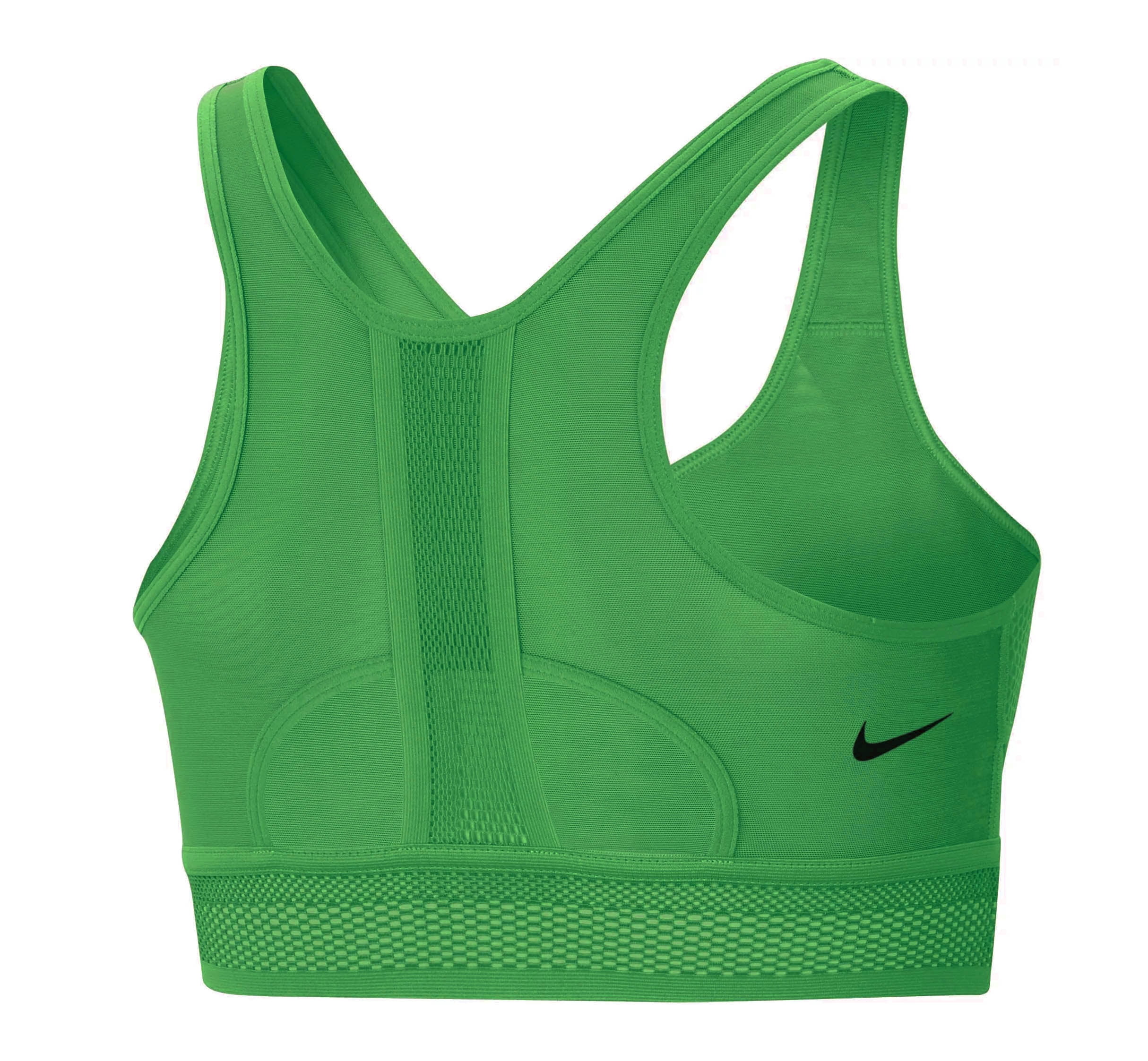 Nike Women's Training Ultrabreathe Sports Training Bra (Green, X