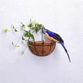 thumbnail image 1 of ornament decor,1Pcs Hanging Parrot Statue In Courtyard Garden Tree Interior Home Decoration 25cm,Blue, 1 of 2