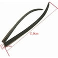thumbnail image 2 of Black Hunter 60” Original Recurve Bow for Adults American Red Bow Hunting, 2 of 5