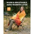 thumbnail image 4 of Gonex Camping Blanket with Aero-Warmth Tech Layer, Ultralight & Warm Packable Camping Quilt, Wearable Water-Resistant Puffy Blanket for Traveling, Picnic, Hiking, Beach Party 79" X 55", 4 of 8