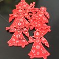 thumbnail image 2 of 10PCS Hanging Ornament Angel Deer Star Ornament Xmas Tree Decor for Christmas, 2 of 10
