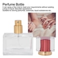 thumbnail image 1 of Botella de perfume recargable, 3 piezas de vidrio recargable vacío dispensador de perfume botella de perfume uso conveniente, 1 of 8