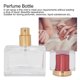 thumbnail image 1 of Botella de perfume recargable, 3 piezas de vidrio recargable vacío dispensador de perfume botella de perfume uso conveniente, 1 of 8