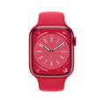 thumbnail image 2 of Apple Watch Series 8 (GPS + Celular, 45mm) Caja de Aluminio (PRODUCT)RED con Correa Deportiva Roja - M/L (Versión de USA) (Reacondicionado), 2 of 5