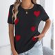 thumbnail image 2 of Blusas de Encaje de Manga Corta con Capucha de Cuello Redondo, 95% Poliéster 5% Spandex Camiseta Superior, 2 of 8