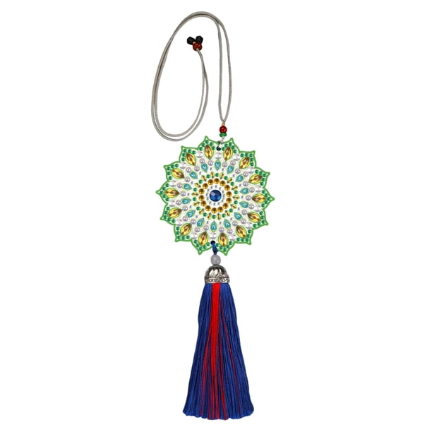 Mosaico de diamantes Ygjytge Kits Llaveros con pintura Mandala 5D DIY