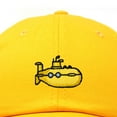 thumbnail image 2 of Dalix Submarine Cotton Dad Hat Adjustable Soft Baseball Cap Mens in Gold, 2 of 5