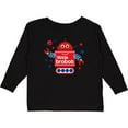 thumbnail image 3 of Inktastic Robot Little Brother Boys Long Sleeve Toddler T-Shirt, 3 of 5
