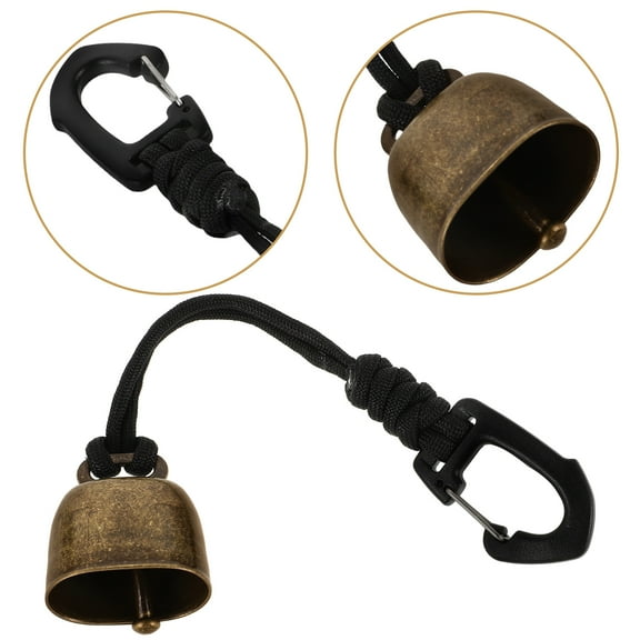 SEWCHICS Hiking Bell Iron Bear Bell Multi Wildlife Alert Camping Gear 1Pcs