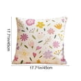 thumbnail image 3 of Ouuluon Pillow Covers Soft Waterproof Pillow Cover, 18x18 inch Printed Decorative Cushion Case for Outdoor Patio Pool Garden Sofa, 3 of 7
