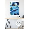 thumbnail image 6 of James Booker - Space Dolphins Wall Poster, 22.375" x 34" Framed, 6 of 6