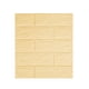 thumbnail image 1 of 5 Piezas De Paneles De Pared 3D Despegar Y Pegar, Ladrillo Imprimible Papel Tapiz 3D Pegar Y Despegar Autoadhesivo Espuma Impermeable Paneles De Ladrillo Sintético Para Dormitorio, Baño, Cocina, 1 of 7