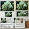 thumbnail image 4 of Designart "Realistically Elegant Green Orchids" Orchids Canvas Wall Art, 4 of 7