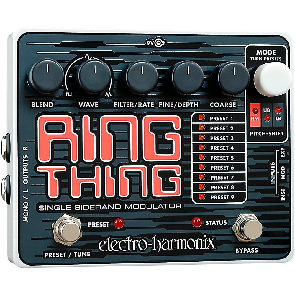 Electro-Harmonix Ring Thing Modulator Guitar Effects Pedal - Walmart ...