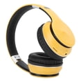 thumbnail image 3 of Auriculares inalámbricos Bluetooth plegables, estéreo, deportivos, con radio (amarillo), 3 of 14