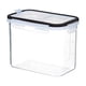 thumbnail image 2 of Recipiente hermético transparente con tapa para almacenar alimentos | Recipiente de plástico para alimentos secos | A prueba de fugas, apilable, apto para lavavajillas | Organizador de despensa de, 2 of 6