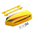 thumbnail image 4 of Soporte de barra transversal para equipaje de techo Hugo caja de equipaje amarillo, 4 of 10