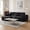 Black, variant on 104" Cloud Sectional Couch L-Shaped Chaise Modern Modular Sofa No Assembly Required Plush Upholstered Deep Seat Couches for Living Room Beige Left Chaise